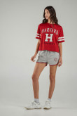Camiseta, con estampado en frente, de Harvard