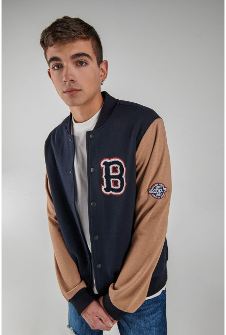 Chaqueta bomber college