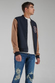 Chaqueta bomber college