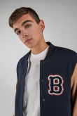 Chaqueta bomber college