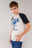 Camiseta, con estampado en frente, de Yale
