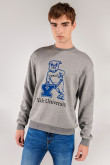 Buzo, con estampado en frente, de Yale