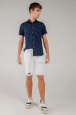 Bermuda denim slim