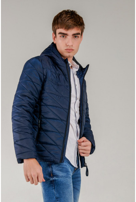 Chaqueta acolchada con capota