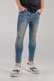 Jean skinny con rotos