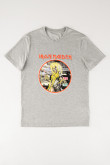 Camiseta manga corta, estampado de Iron Maiden.