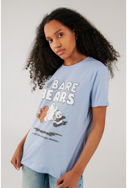 Camiseta manga corta estampada de Escandalosos