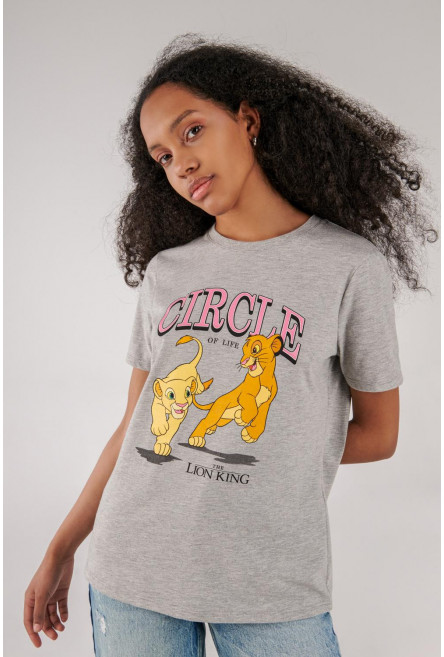Camiseta manga corta de Rey León