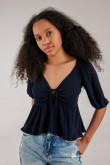 Blusa unicolor