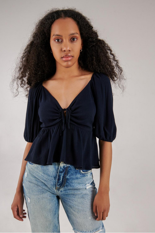 Blusa unicolor