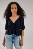 Blusa unicolor