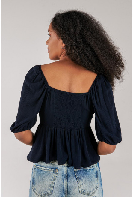 Blusa unicolor