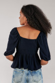 Blusa unicolor