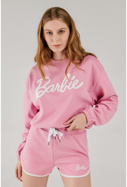 Short, con estampado en frente,  de Barbie