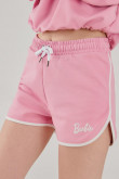 Short, con estampado en frente,  de Barbie
