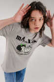 Camiseta, con estampado en frente de Mafalda