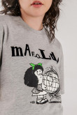 Camiseta, con estampado en frente de Mafalda