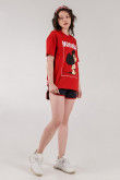 Camiseta, con estampado en frente de Mafalda.
