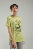 Camiseta manga corta de Alicia en el país de las maravillas