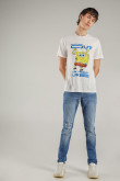 Camiseta manga corta estampado de Bob Esponja