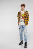 Camisa con capota