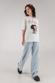Camiseta, con estampado en frente de Mafalda