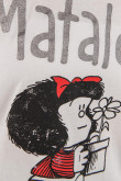 Camiseta, con estampado en frente de Mafalda