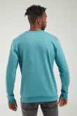 Buzo cuello redondo estampado.