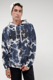 Buzo tie dye con capota, estampado de STARWARS.