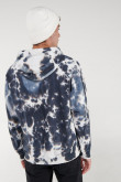 Buzo tie dye con capota, estampado de STARWARS.