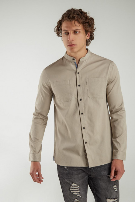 Camisa unicolor