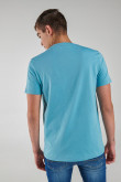 Camiseta manga corta estampada.
