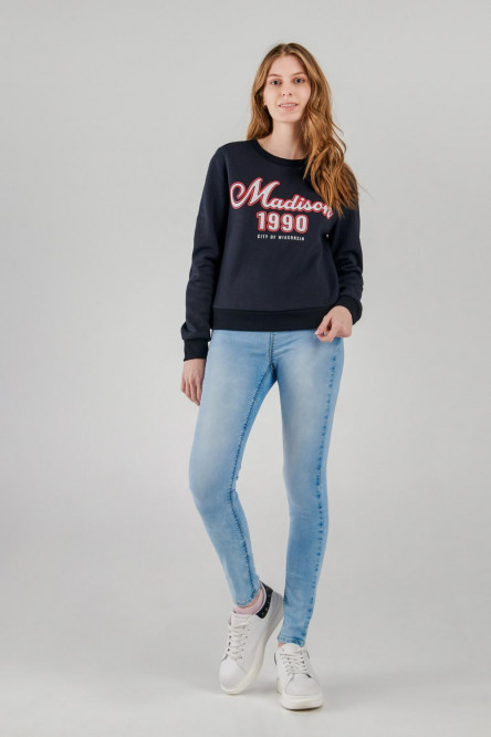 Jean jegging super alto