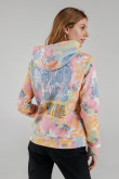 Buzo, con estampado en frente y espalda