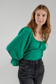 Blusa unicolor