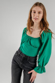 Blusa unicolor