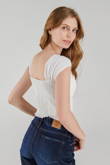 Blusa unicolor