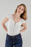 Blusa unicolor