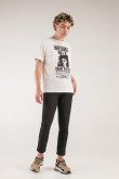Camiseta manga corta estampada de Harry Potter.