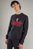 Buzo cerrado cuello redondo, estampado de Snoopy.