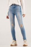 Jean jegging super alto