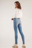 Jean jegging super alto