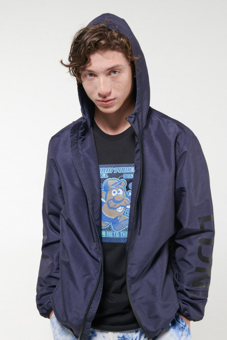 CHAQUETA LIVIANA ESTAMPADA