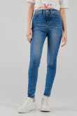 Jean jegging super alto