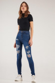 Jean jegging super alto