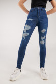 Jean jegging super alto