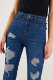 Jean jegging super alto