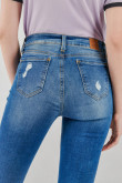 Jean jegging con rotos