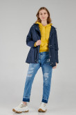 Chaqueta parka con capota