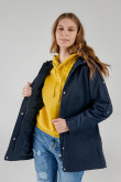 Chaqueta parka con capota